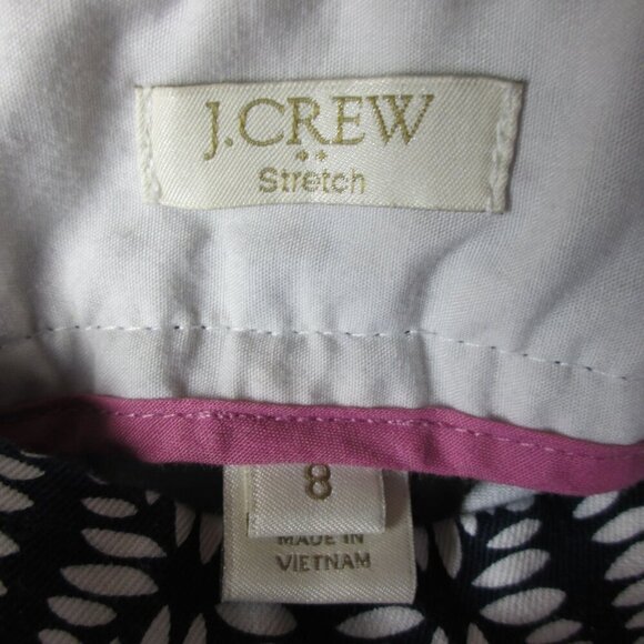 J. Crew 5" printed stretch graphic chino short size 8 - Picture 5 of 6